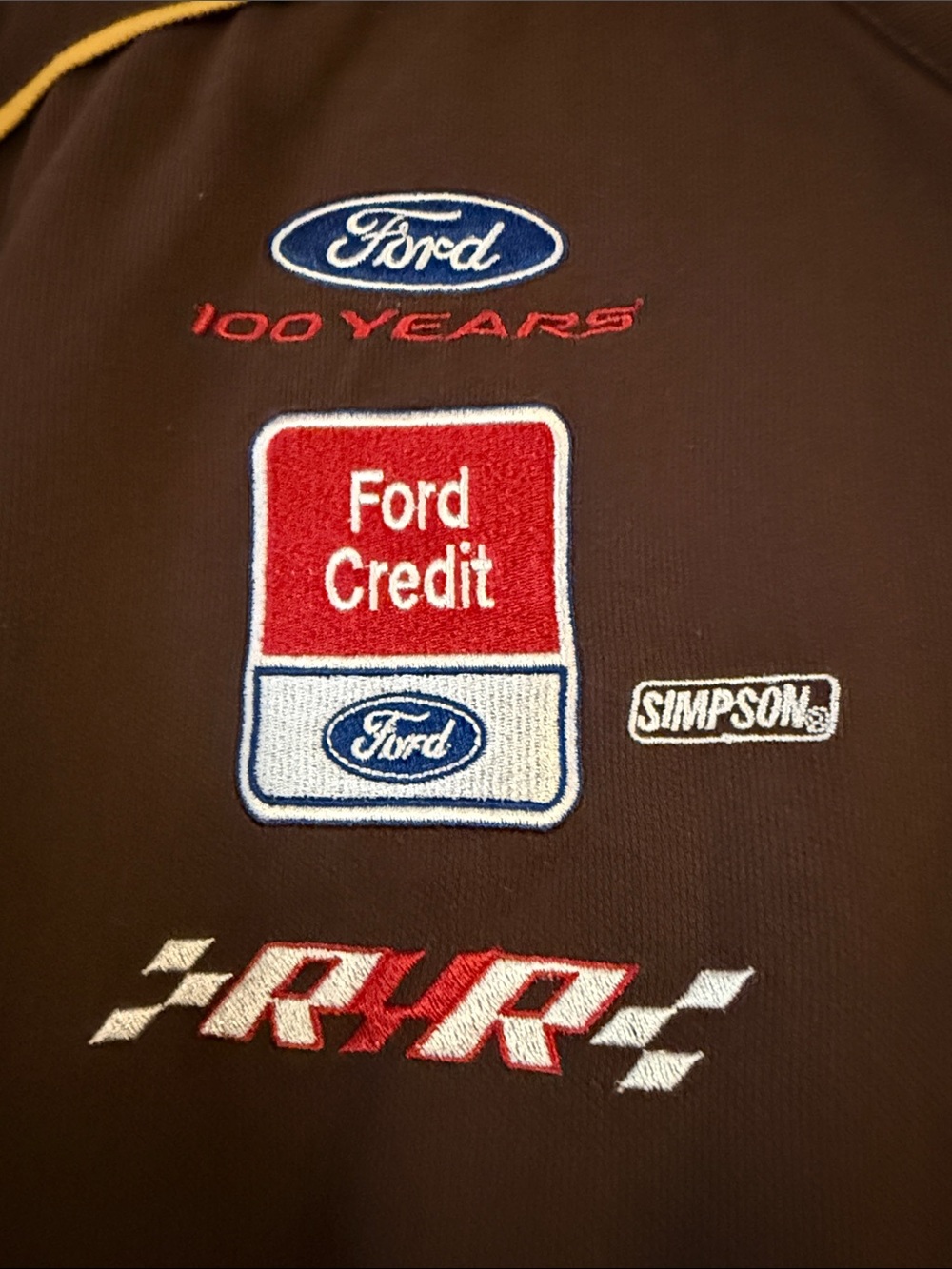 Chase Authentics UPS Brown Short Sleeve Racing Shirt - Picture 6 of 9